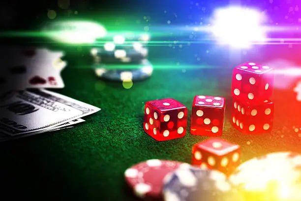 Live casino games interface